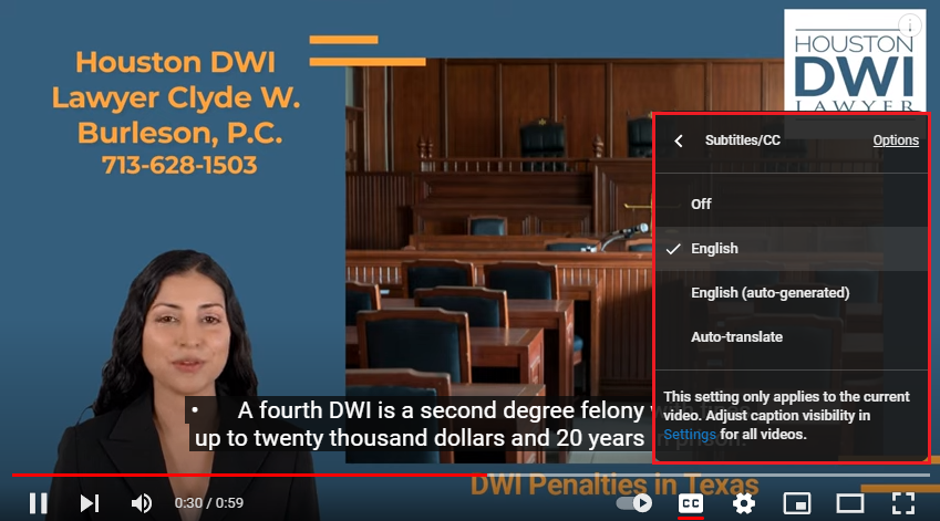 YouTube Auto-captioning isn’t always accurate