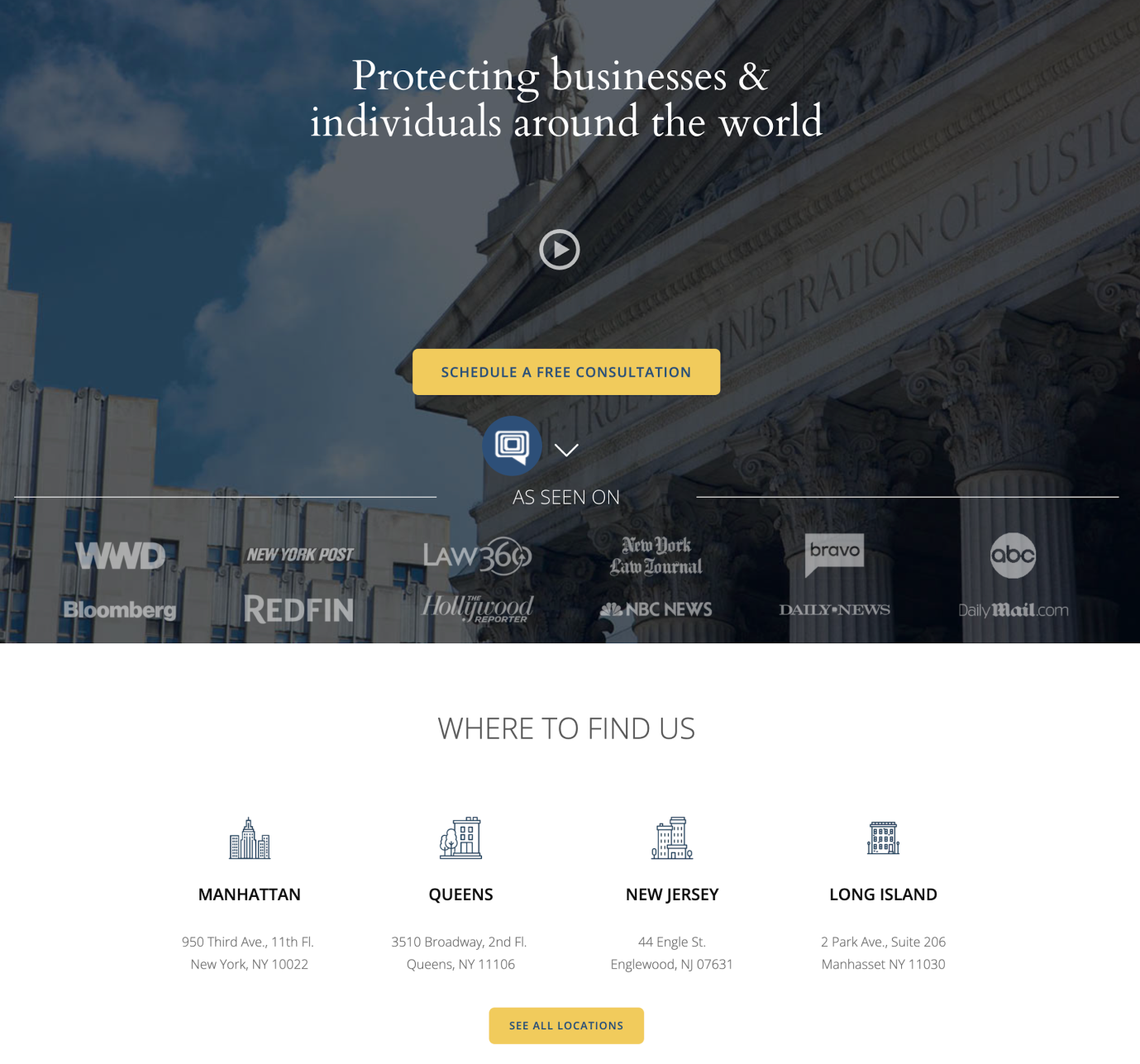 Pardalis & Nohavicka's clean, modern, and minimalist web design